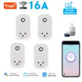 מתאם חכם Tuya WiFi לתקע ישראלי